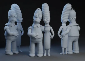 Zákazková 3D tlač figúrok