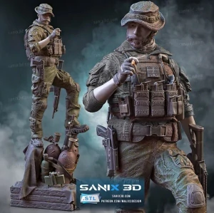 Zákazková 3D tlač figúrok