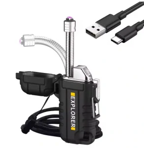 Vode odolný USB zapaľovač 
