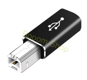 Adaptér USB A / USB B pre tlačiarne herné volanty skenery a iné zariadenia