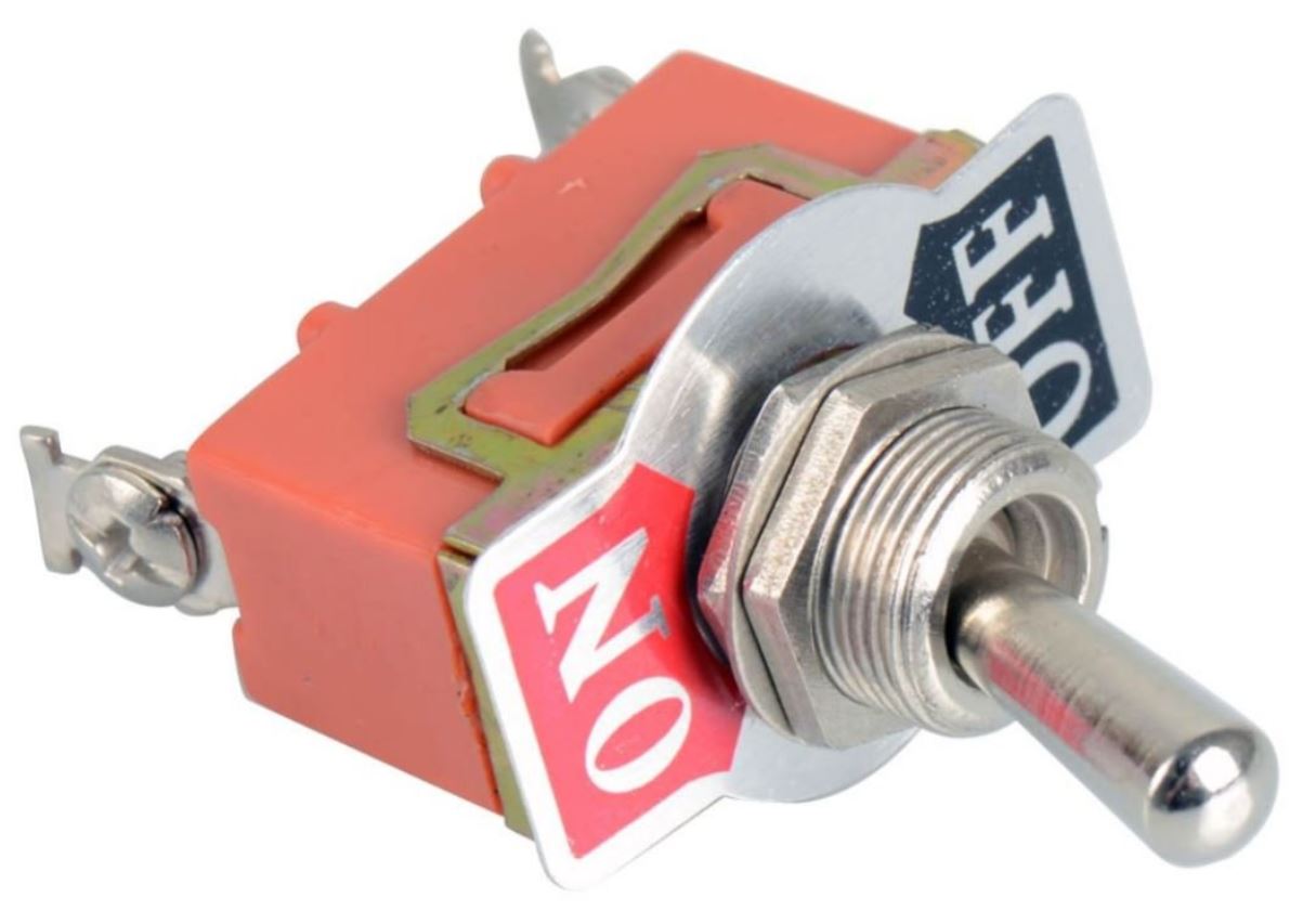 12V 15A vypínač 5,5cm x 3cm x 2cm