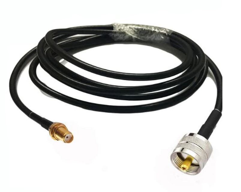 SMA F konektor / UHF M konektor - RG-58 30cm