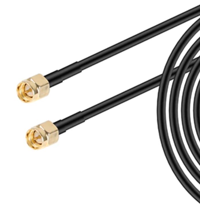 Prepojovací kábel SMA M na SMA M - RG-58 50cm