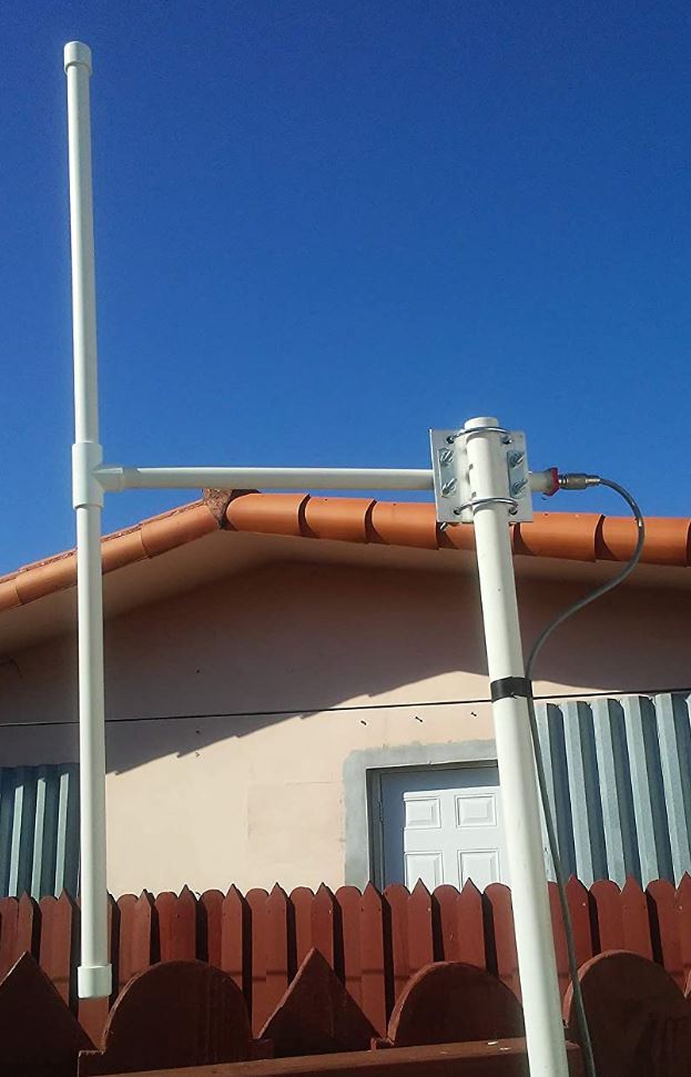 Základňová externá výkonná anténa Bazooka pre Dual Band 145MHz a 440MHz