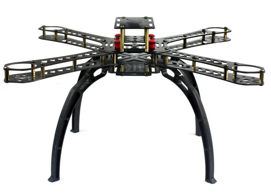 Rám pre dron - laminát - 380mm