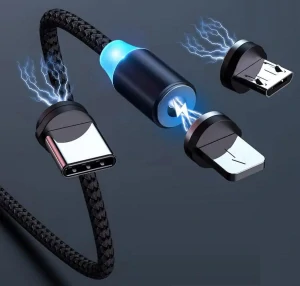 Magnetický USB nabíjací kábel 1m