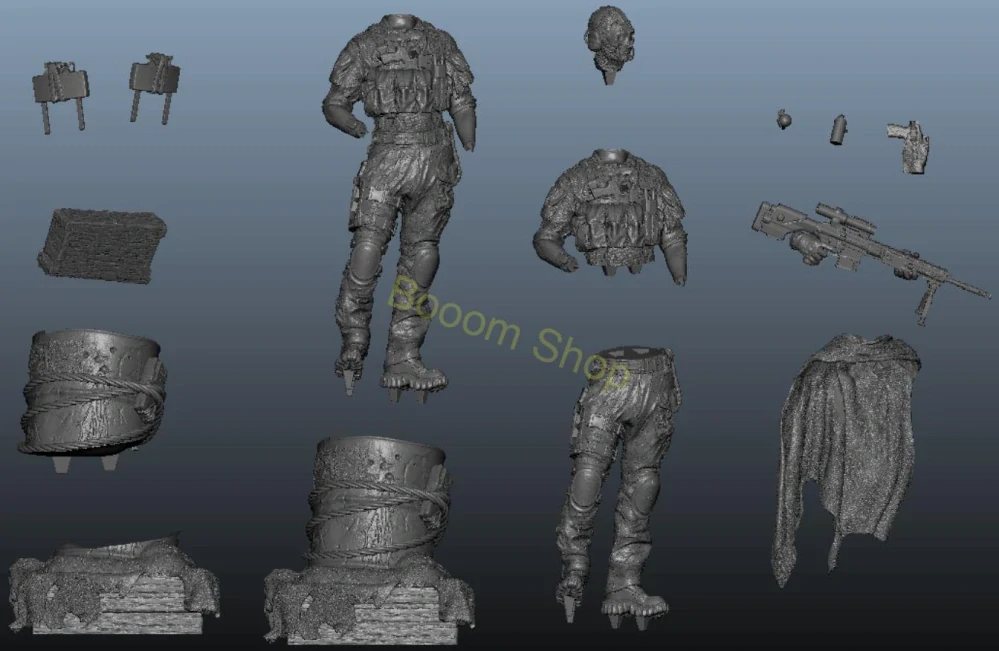 Zákazková 3D tlač figúrok