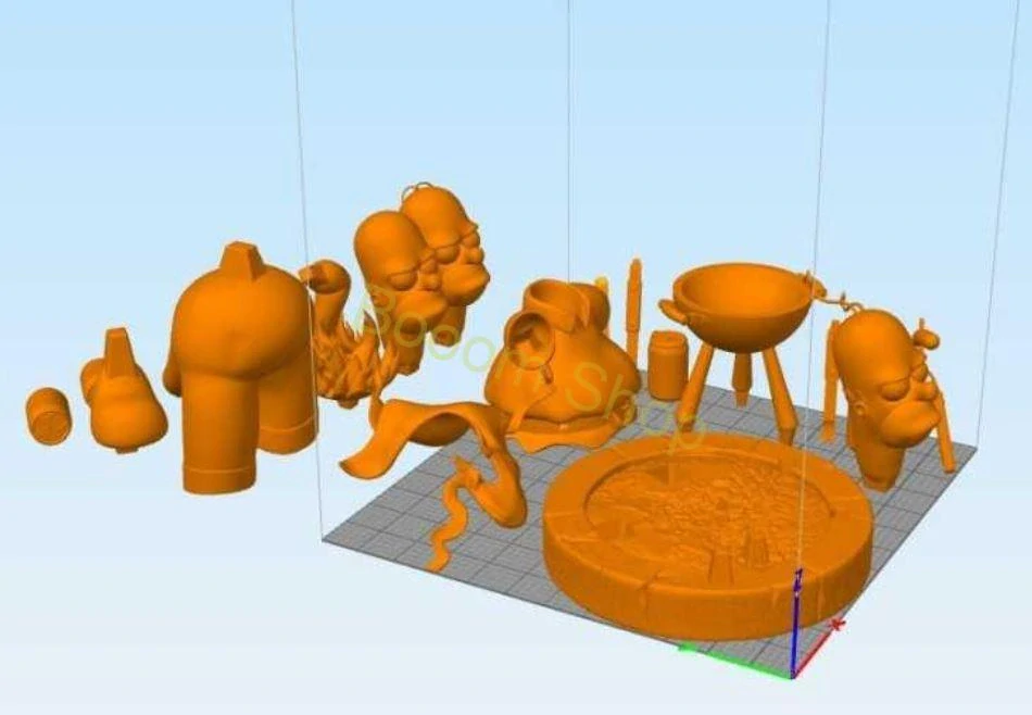 Zákazková 3D tlač figúrok