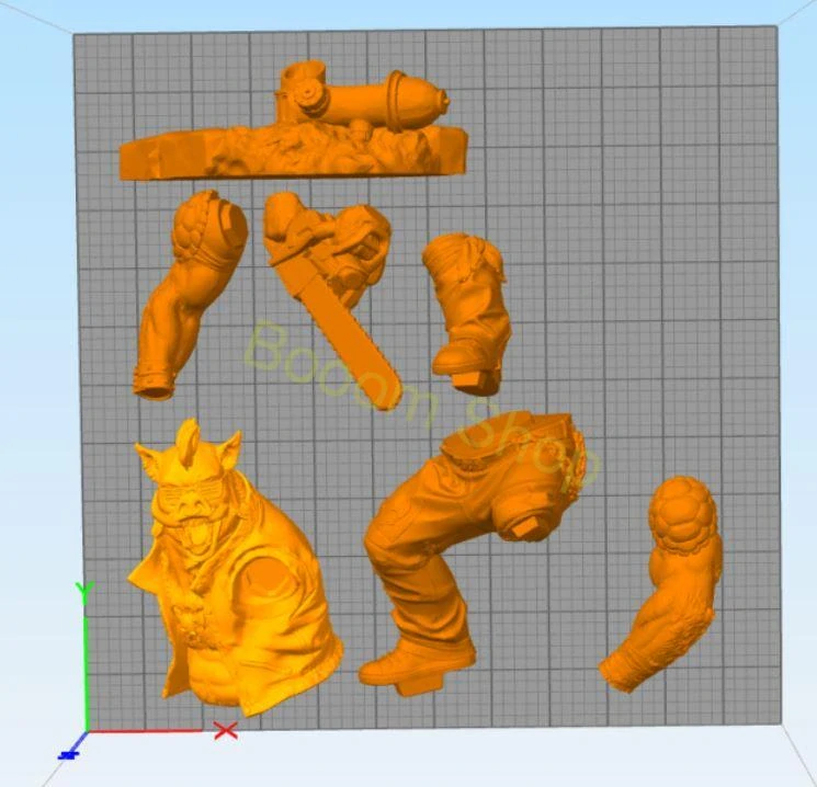 Zákazková 3D tlač figúrok