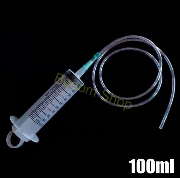 Veľká injekčná striekačka s hadičkou / výber varianty