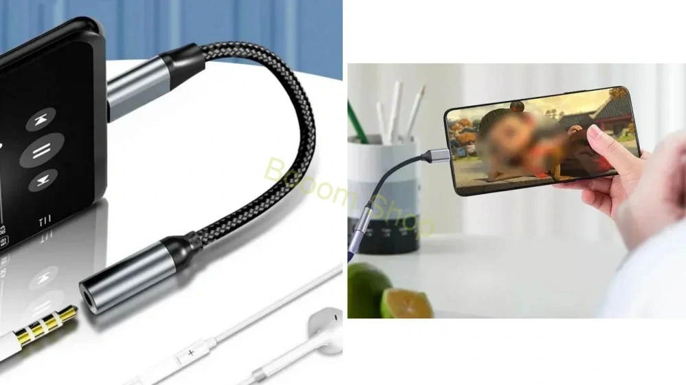 Adaptér 3,5 Jack / USB C pre headset sluchadlá a iné komponenty