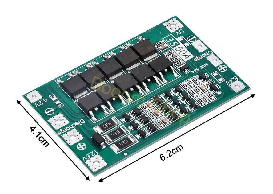 Balancér 12,6V pre 3 sekcie Li-ion / 60A