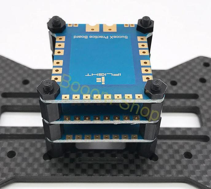 FPV montážne - izolačné stĺpy pre elektroniku a stvabu dronov - Kompletný SET