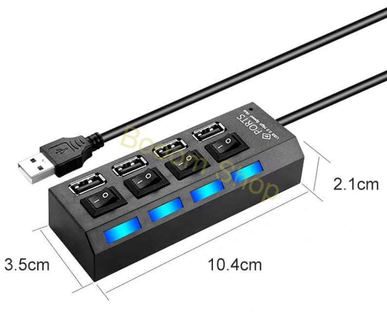 USB rozbočovač 2.0