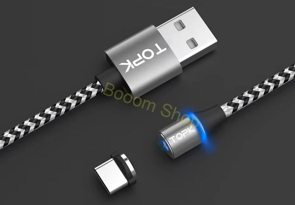 Magnetický USB nabíjací kábel 1m