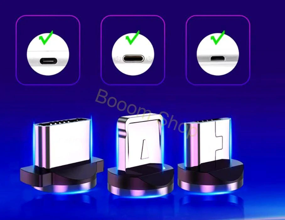 Magnetický USB nabíjací kábel 1m