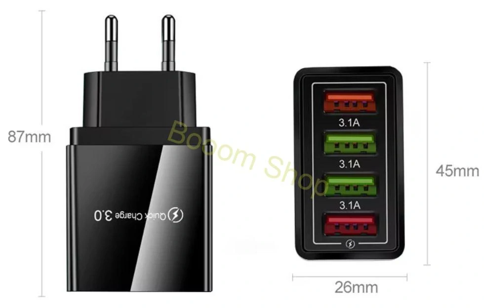 USB nabíjačka 220V