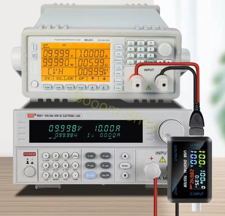 USB Tester a digitálny voltmeter