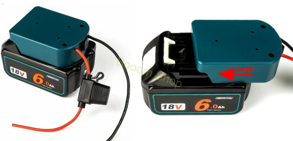 Univerzány adaptér pre batériu 18V Makita