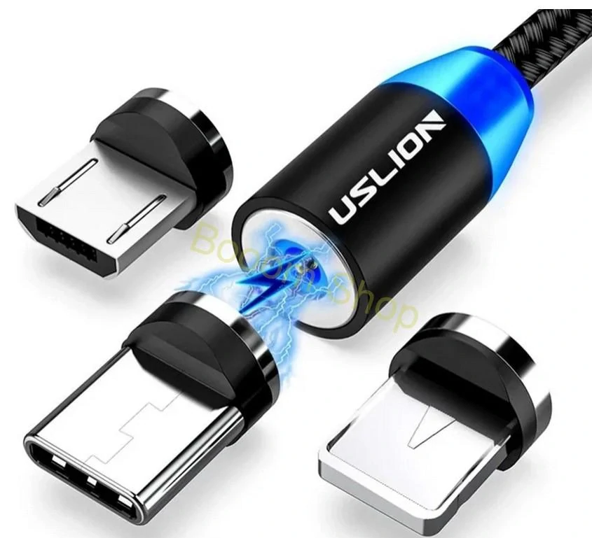 Magnetické nabíjací kábel USB - 2m