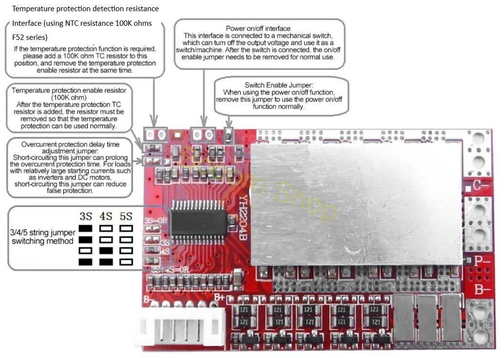 Balancér 12,6V pre 3 sekcie Li-ion / 50A