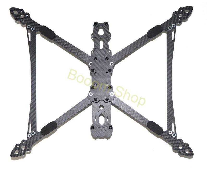 Karbónový rám pre 10 palcový FPV dron Mark 4 V2