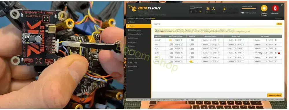 Kvalitný video vysielač s mikrofónom pre FPV kamery - drony a RC modely