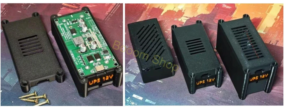 Modul pre 2x 3,7V 18650 batérie - 5V, 9V, 12V DC zdroj 