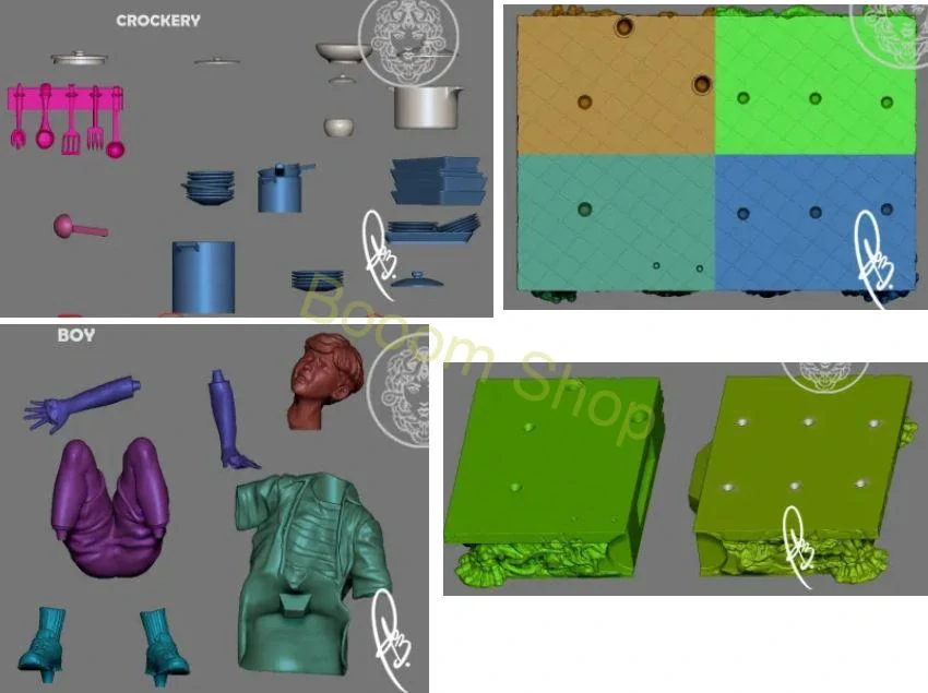Zákazková 3D tlač figúrok