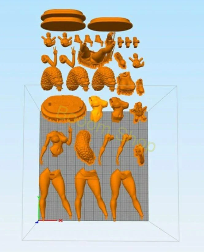 Zákazková 3D tlač figúrok