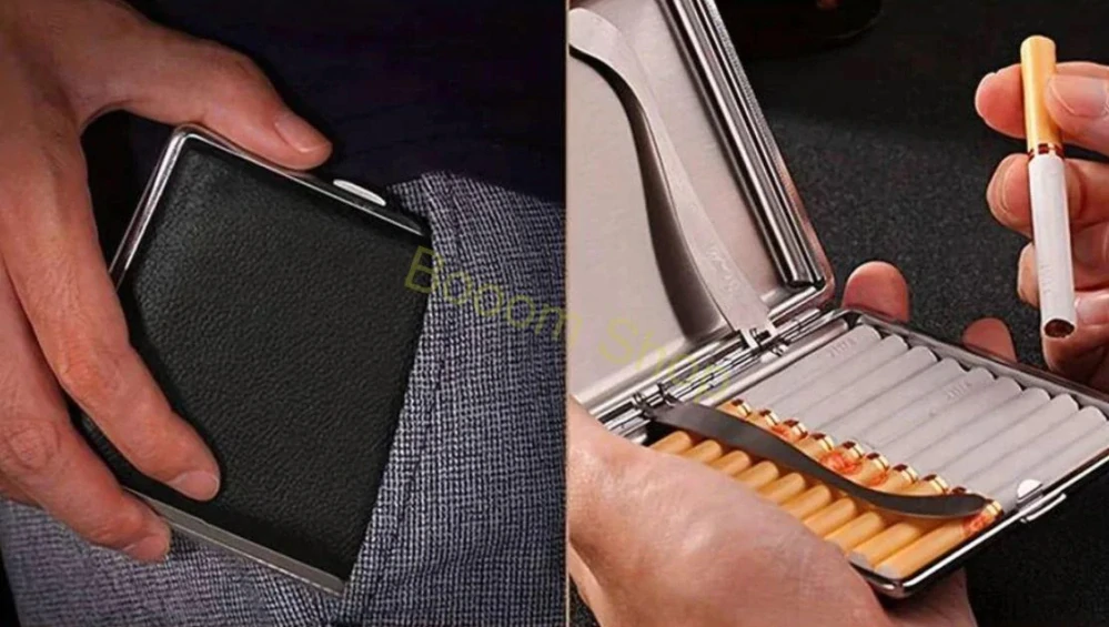 Praktické púzdro tabatierka na cigarety