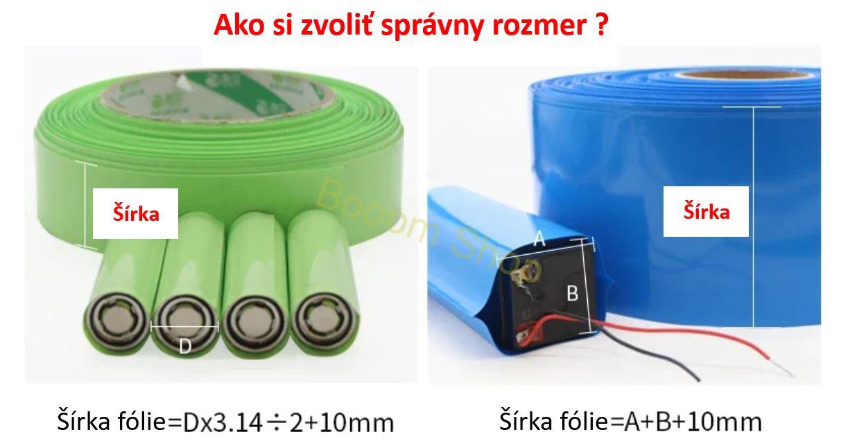 Zmršťovacia fólia 8,5cm/1m