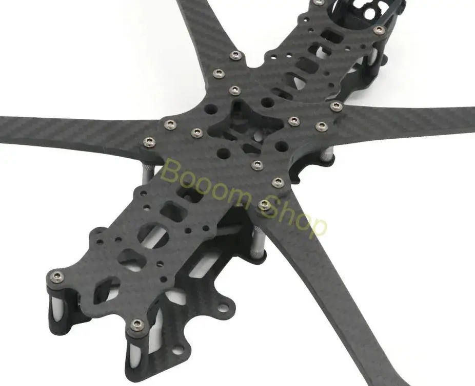 Karbónový rám pre 7 palcový FPV dron