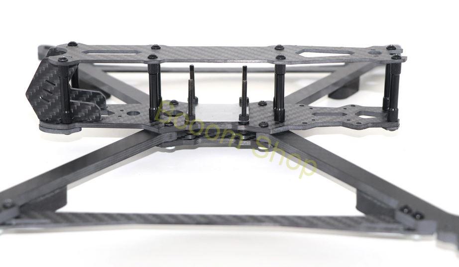 Karbónový rám pre 10 palcový FPV dron Mark 4 V2