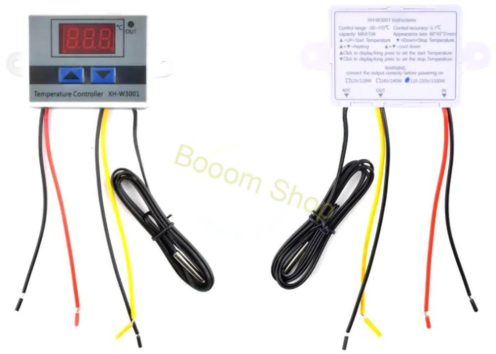 Termostat pre udiarne alebo iné zariadenie do 1500W