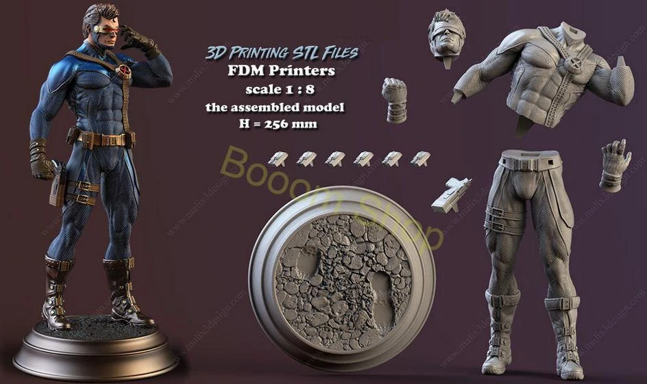 Zákazková 3D tlač figúrok