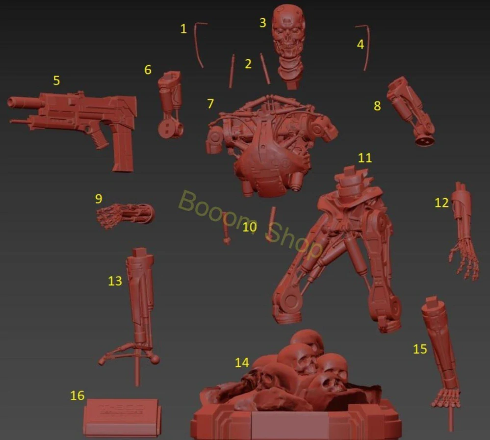 Zákazková 3D tlač figúrok