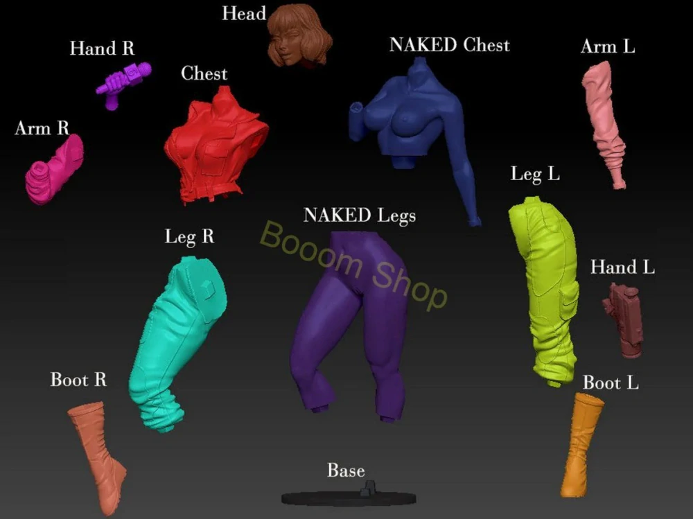 Zákazková 3D tlač figúrok