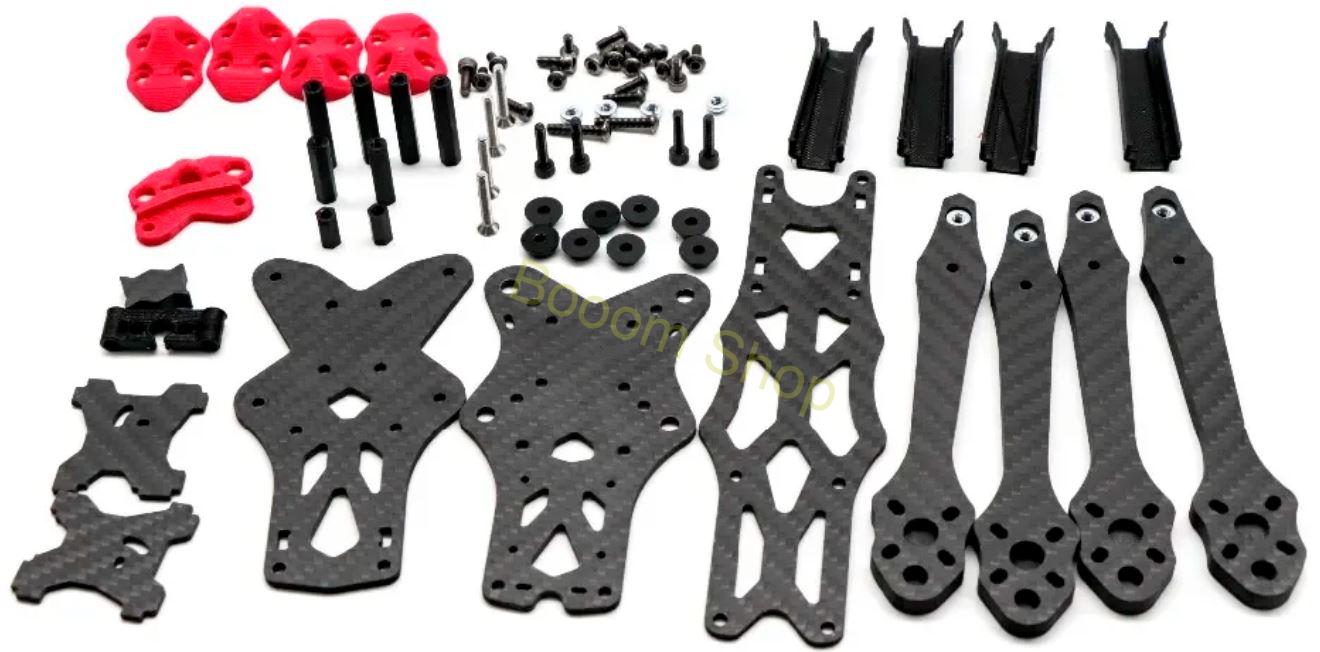 Karbónový rám pre 7 palcový FPV dron