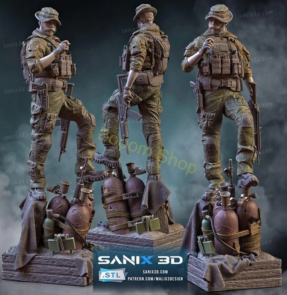 Zákazková 3D tlač figúrok