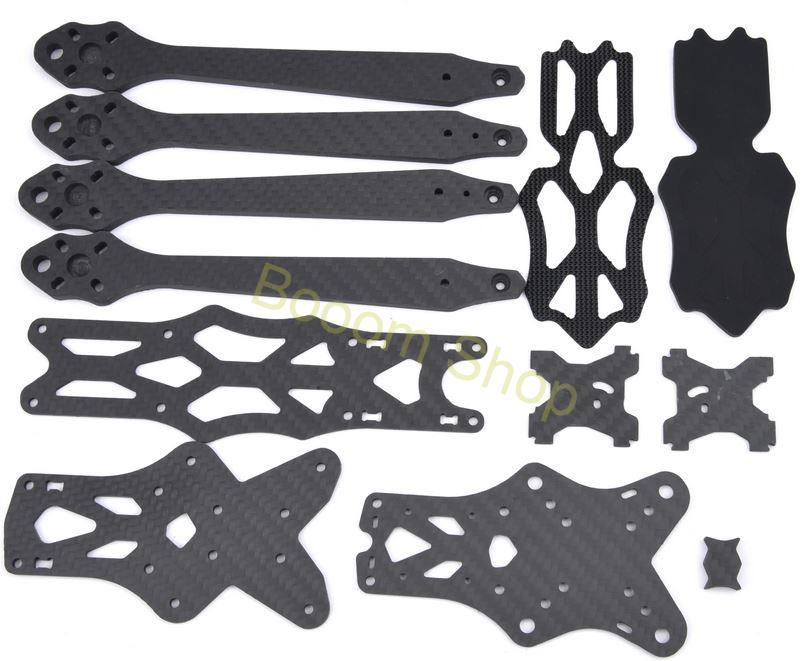 Karbónový rám pre 7 palcový FPV dron